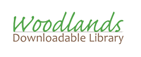 Woodlands Downloadable Library logo