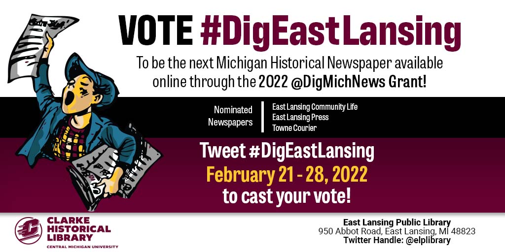 Help Us Preserve Our History! East Lansing Public Library